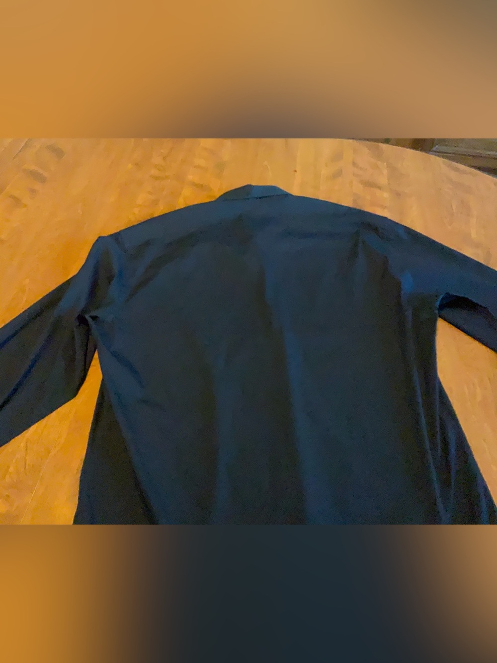 Prada Men's Dark Blue Dress Shirt - Picture 3 of 11